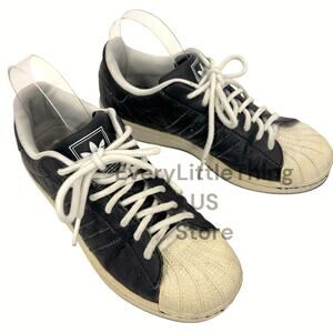 Adidas Y2K Shoes 2008 Superstar Shell Toe Sneakers Womens 6.5 Trefoil 3 Stripe